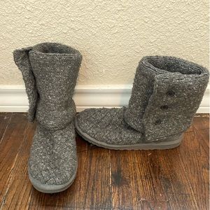 Gray UGG boots
